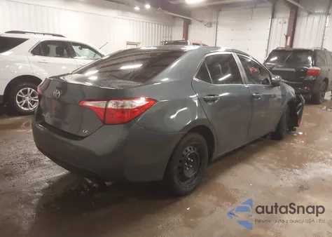 2016 Toyota Corolla Le z USA, uszkodzony, nr VIN 2T1BURHE1GC648884